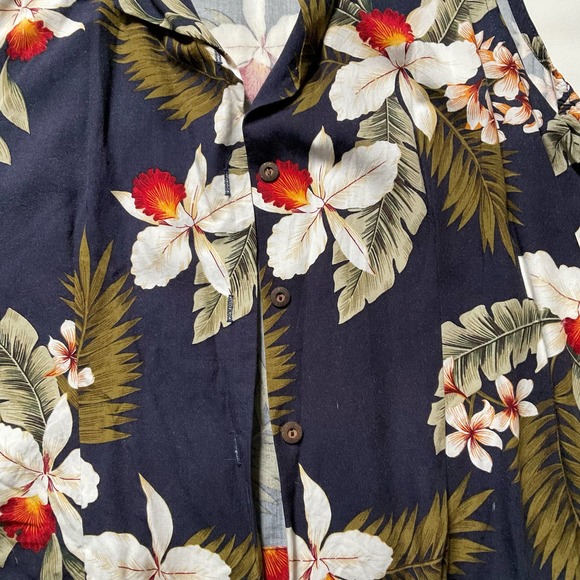 Two Palms - Floral Tropical Top Size M - Picture 4 of 4